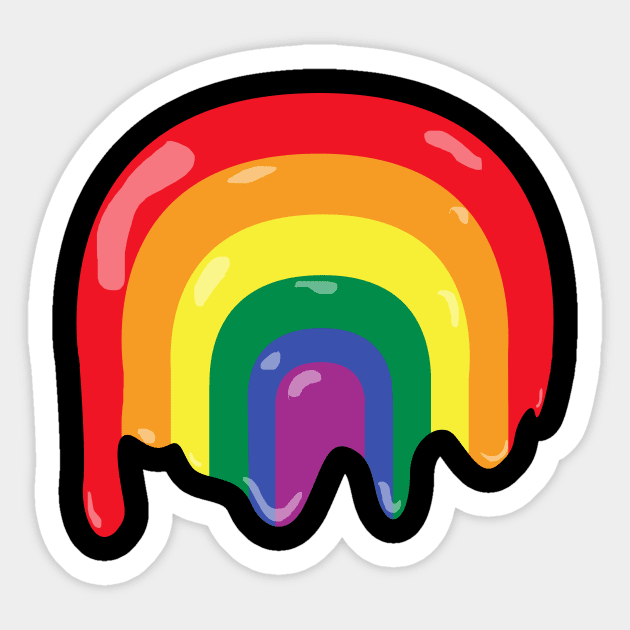 Gay Pride Rainbow Sticker by ozalshirts